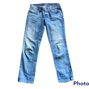 LOFT boyfriend jeans size 0P